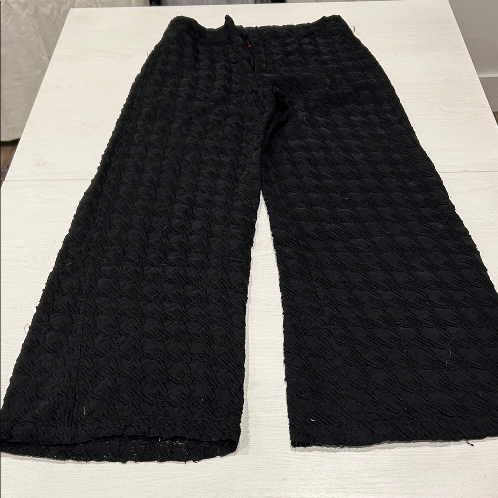 Johnny Was Black Textured Fabric